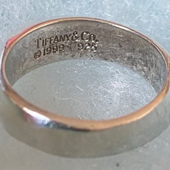 Tiffany & Co. Sterling Silver 1999 Twist Dome Ring Size 5.25-Polished- So Pretty - Picture 2 of 8